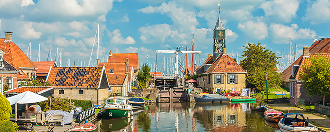 De stad Leeuwarden